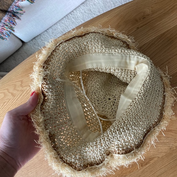 Straw bucket hat - Picture 3 of 3